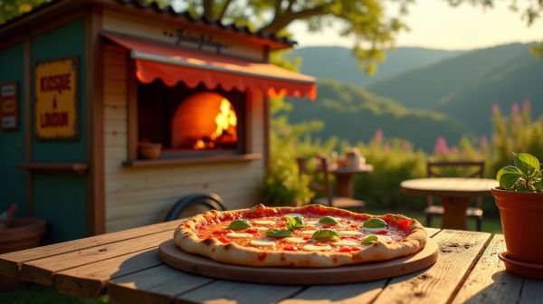 Savourez des pizzas artisanales au kiosque à loudun